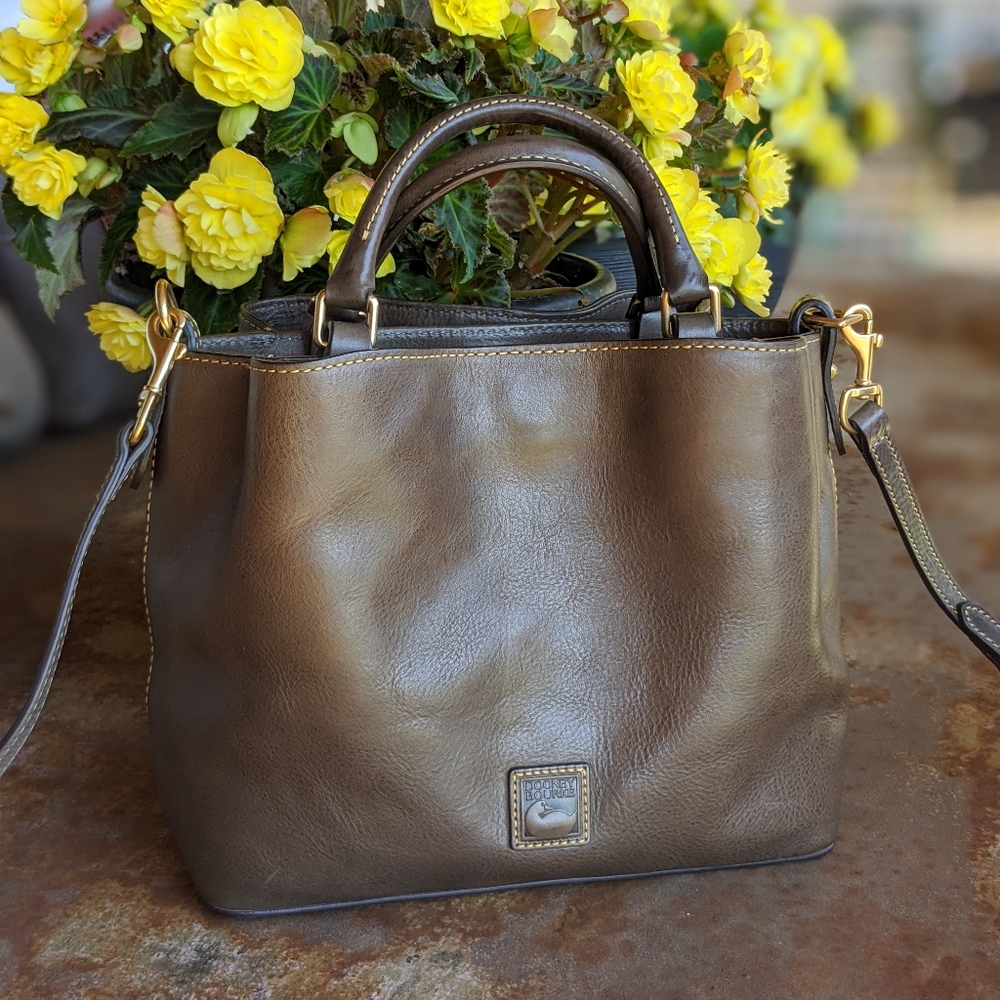 *SOLD* D & B Florentine Brenna Small Satchel